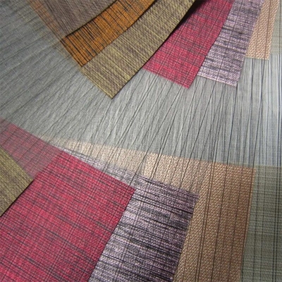 Sottile ed elegante miglioramento delle finestre con tessuto blind zebra a strisce grigie