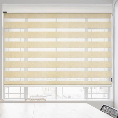 Contemporaneo Disegno Customized Zebra blinds elettrici motorizzati per largo riparo solare