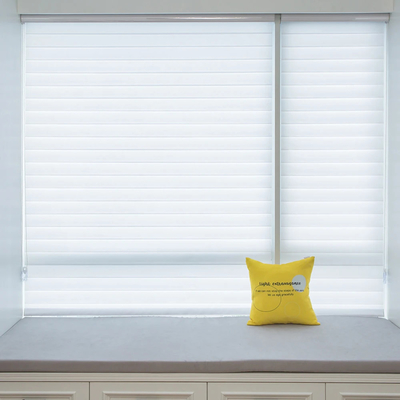 WELLSOURCE MANUAL 2&quot;Shangri-la Shades Non Blackout Light Filtering per casa, ufficio, hotel, club, ristorante Custom Made