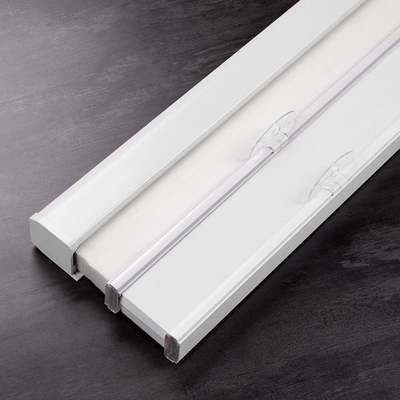 WELLSOURCE Manuale cordless giorno e notte cellulare sfumature non blackout filtro luce pannocchia tessuto per la casa, ufficio,