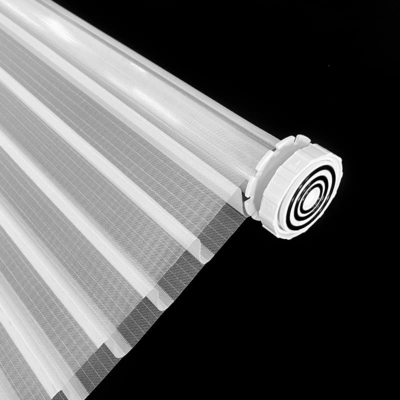 WELLSOURCE No Drill 2&quot;Shangri-la Shades Tension Inside Mount Expansion Window Blind, Custom Size