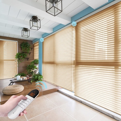 Bagno personalizzato Anti-UV e Isolamento termico blinds Shangrila motorizzati elettrici