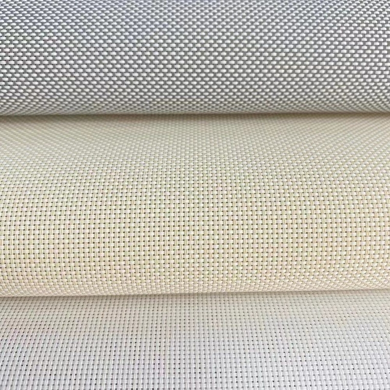 Tessuti anti-UV e ecologici per uffici in poliestere/fibra di vetro/lino