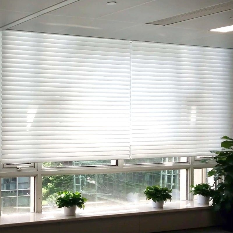 Richiesta personalizzata Indoor Shangrila blinds motorizzati con servizio post-vendita 24 ore