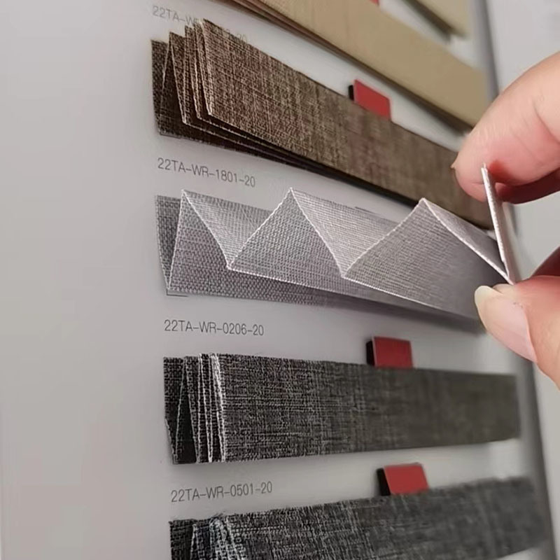 Decorazione domestica tradizionale Giubbotti a piegatura personalizzati Tessuto con struttura orizzontale