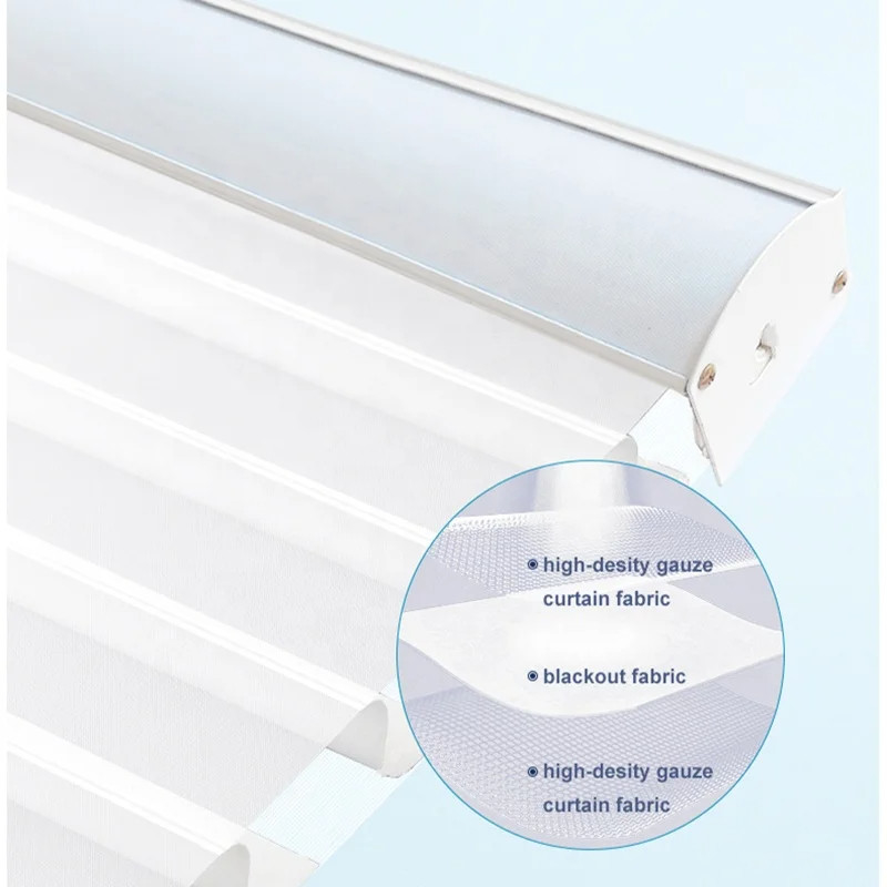 WELLSOURCE MANUAL 2&quot;Shangri-la Shades Non Blackout Light Filtering per casa, ufficio, hotel, club, ristorante Custom Made